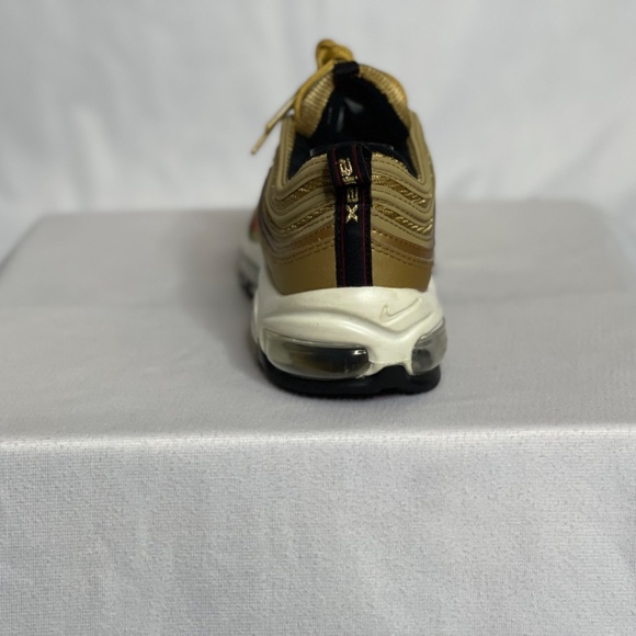SZ 7 AIR MAX 97 OG QUICK-STRIKE GS 'METALLIC GOLD' 2017 QUICK SHIPPING!!! EASY!! - Picture 14 of 14